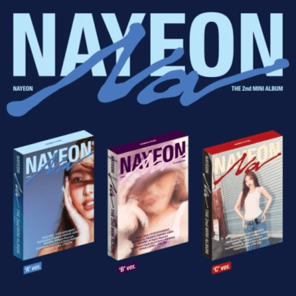 twice nayeon - [na] 2nd mini album 3 version set