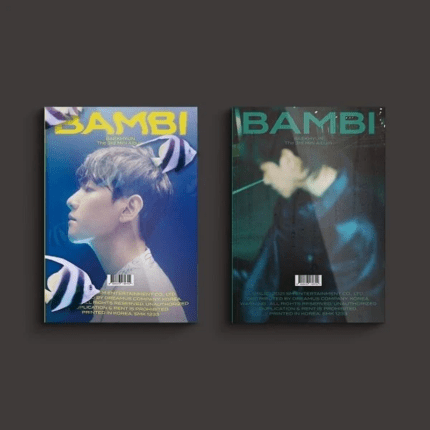 exo baekhyun - [bambi] 3rd mini album photobook version 2 cover set
