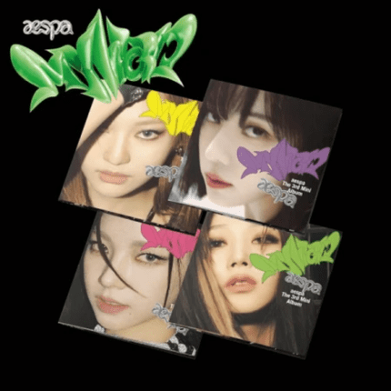 aespa - [my world] 3rd mini album poster 4 version set